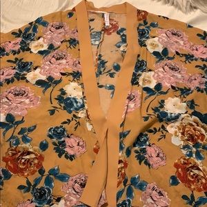 floral kimono